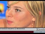 Un maniaco molesta la Sharapova