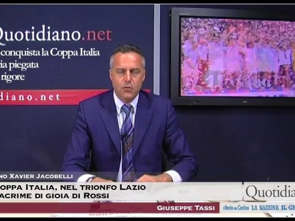 Coppa Italia, nel trionfo Lazio lacrime di gioia di Rossi