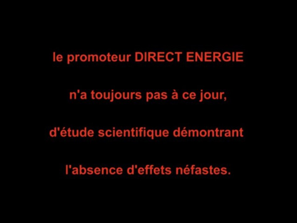 Volet Santé du projet de Centrale