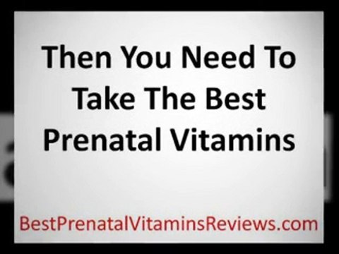 Best Prenatal Vitamins
