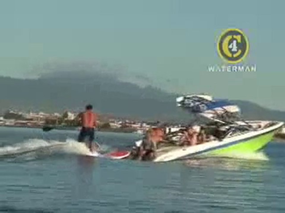 HSSR: C4 Wake S.U.P. (Stand Up Paddle Surfing behind a boat)