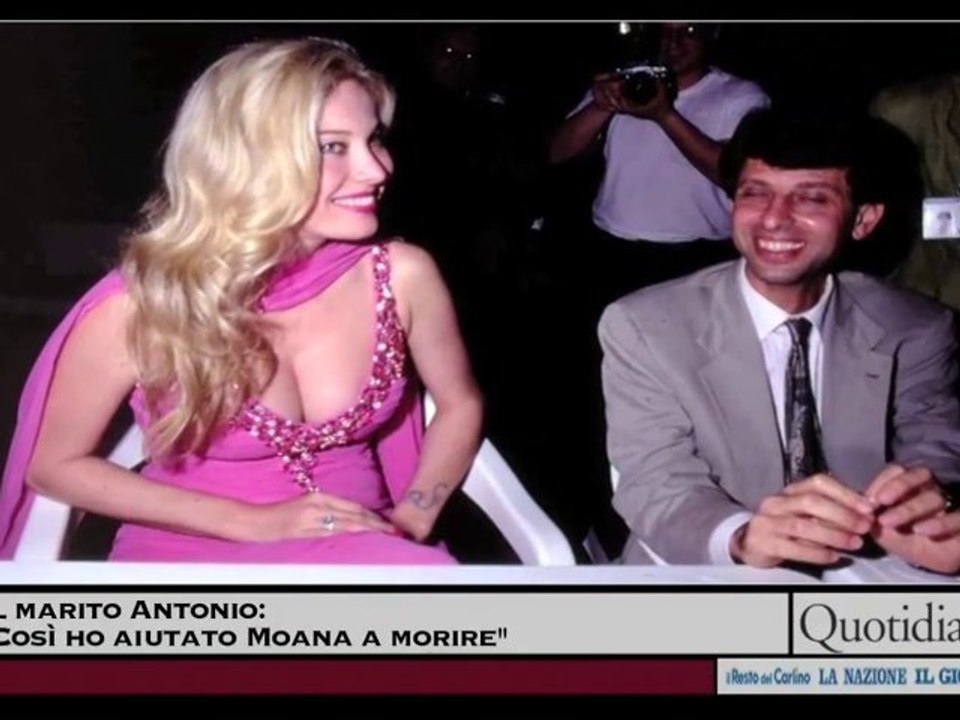 Il marito Antonio: ''Così ho aiutato Moana a morire''