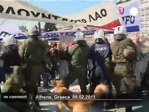 Grève des médecins à Athènes - no comment