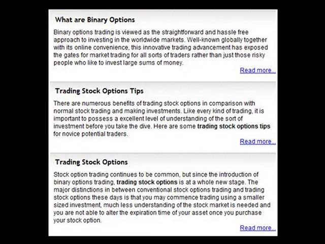 AnyOption-Online Trading