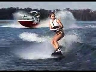 Super hot Supercross wakeboard girl