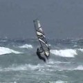 Windsurfing in Greece 35knts