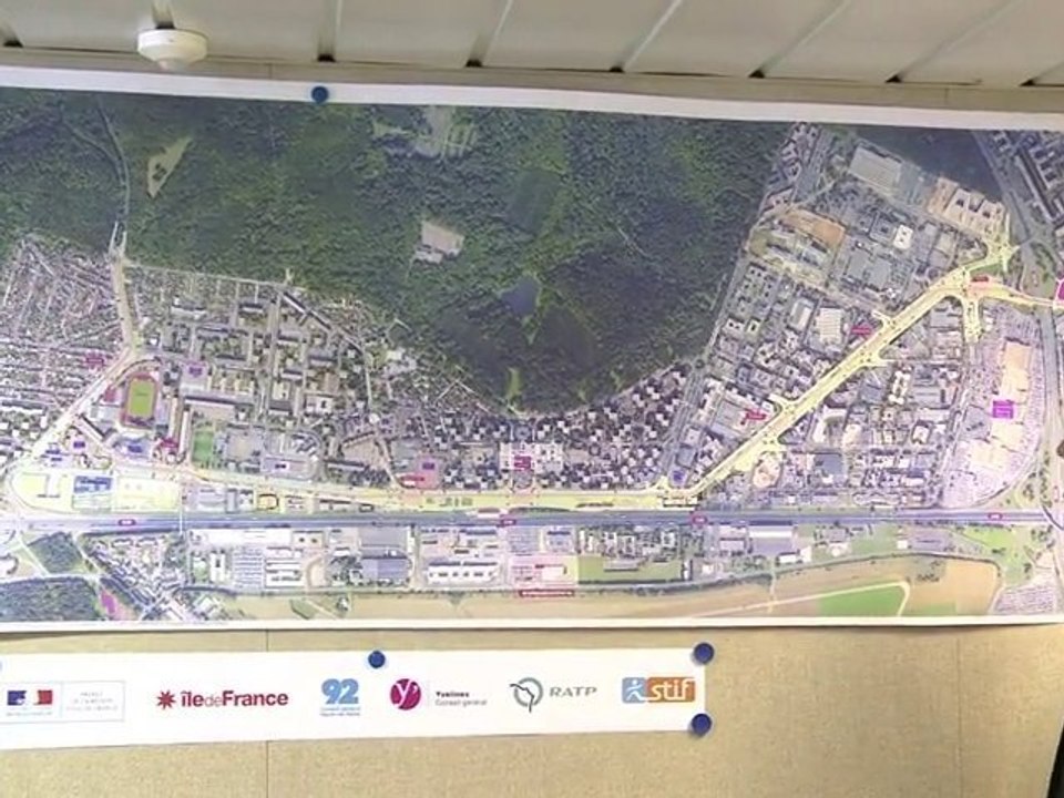 Tramway Châtillon-Viroflay : début des travaux à Vélizy-