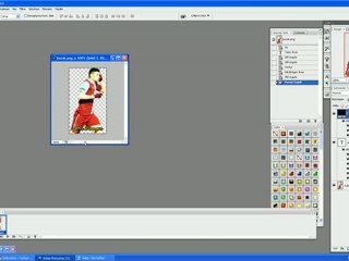 Photoshop'ta Üzerinden Şerit Geçen Yazı Yapımı  ( Video )
