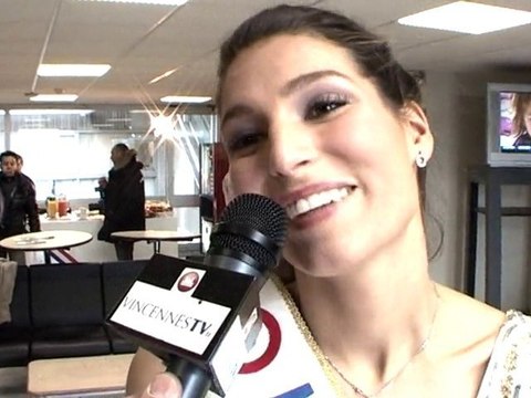 Miss France 2011 Laury Thilleman est sur Vincennes TV