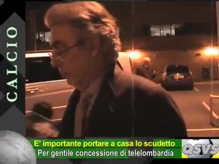 Moratti deluso: "Non mi piace parlare di sfortuna"