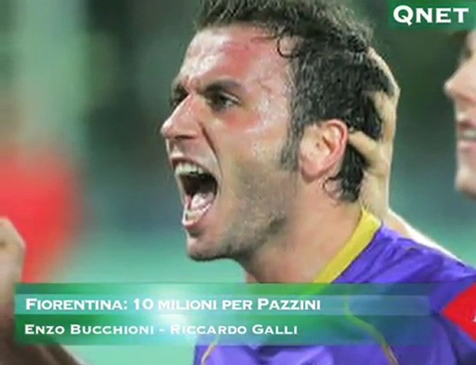 Fiorentina: 10 milioni per Pazzini