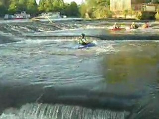 Cooling down session Chester weir