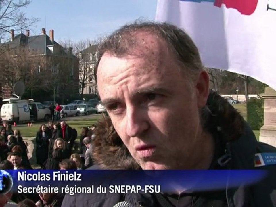 Les magistrats et avocats de Colmar mobilisés