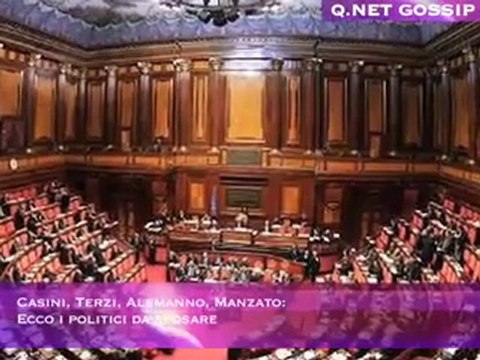 Casini, Terzi, Alemanno, Manzato: ecco i politici da sposare