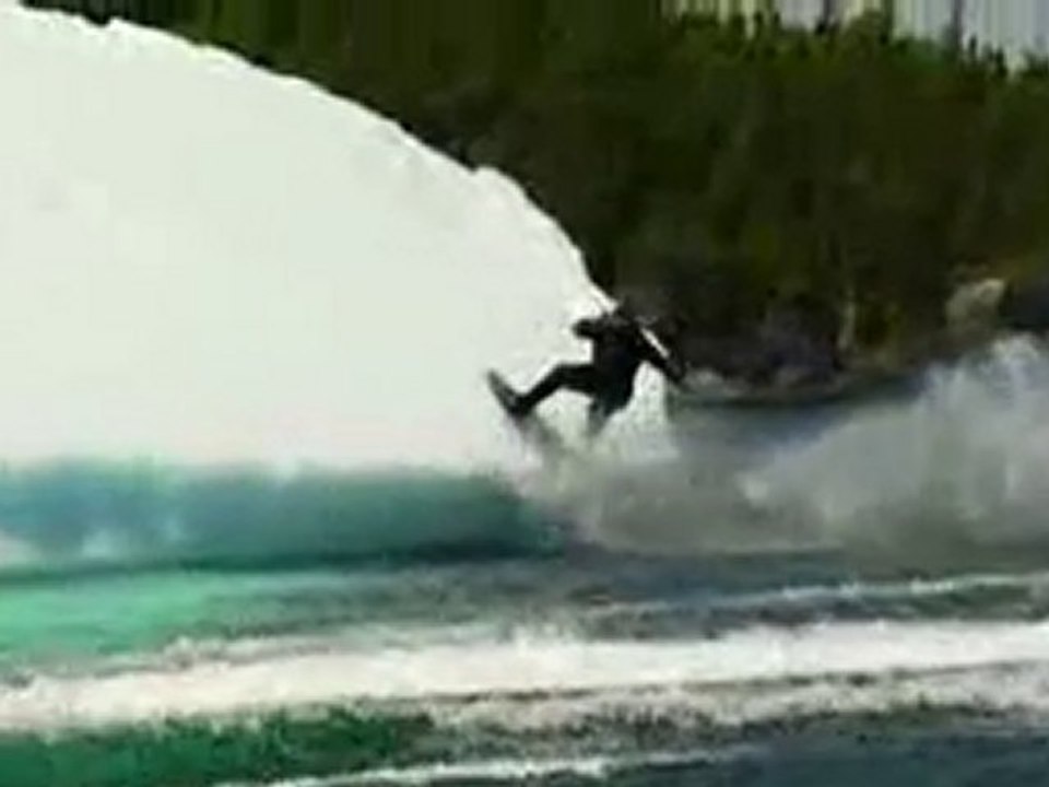 Wakeboarding a Glacier, wait what???