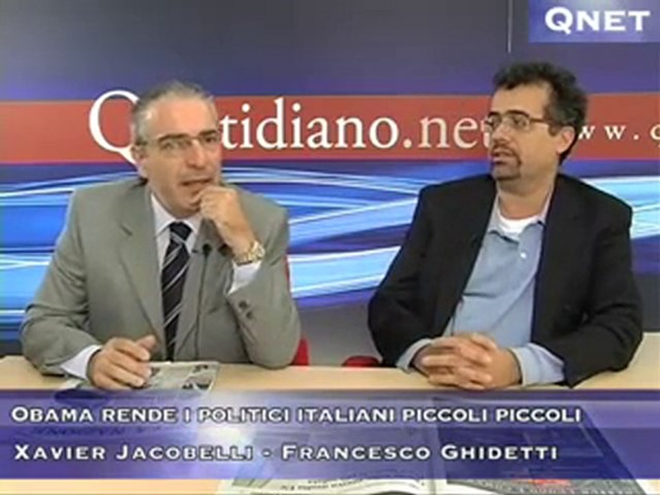 Obama rende i politici italiani piccoli piccoli