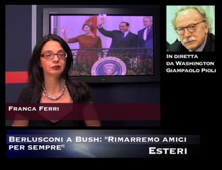 Berlusconi a Bush: "Rimarremo amici per sempre"