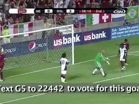 Major League Soccer Goal of the Week- Alvaro Saborio
