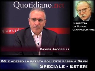 G8: e adesso la patata bollente passa a Silvio