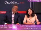 C'è Sarkozy nel toto-papà per la bella ministra francese