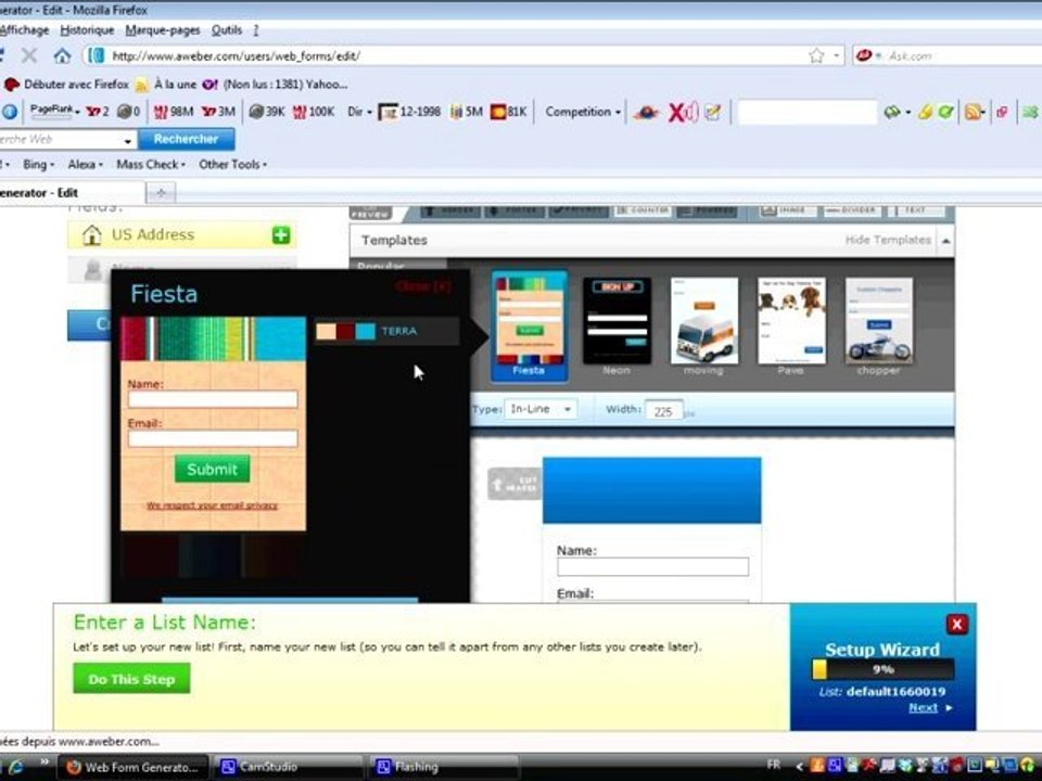 Comment Créer et Configurer une Liste sous Aweber