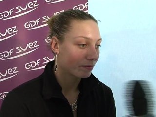 Yanina Wickmayer en quart de finale - Open GDF SUEZ