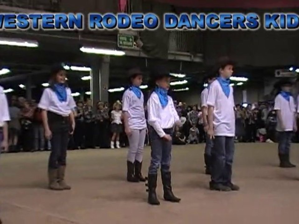 SALON COUNTRY CERGY PONTOISE 2011- WESTERN DANCERS KIDS
