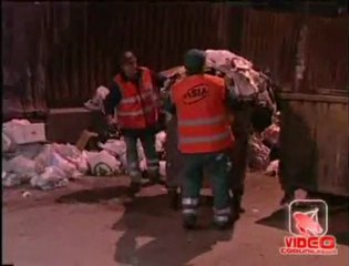 Napoli - Diminuisce la spazzatura