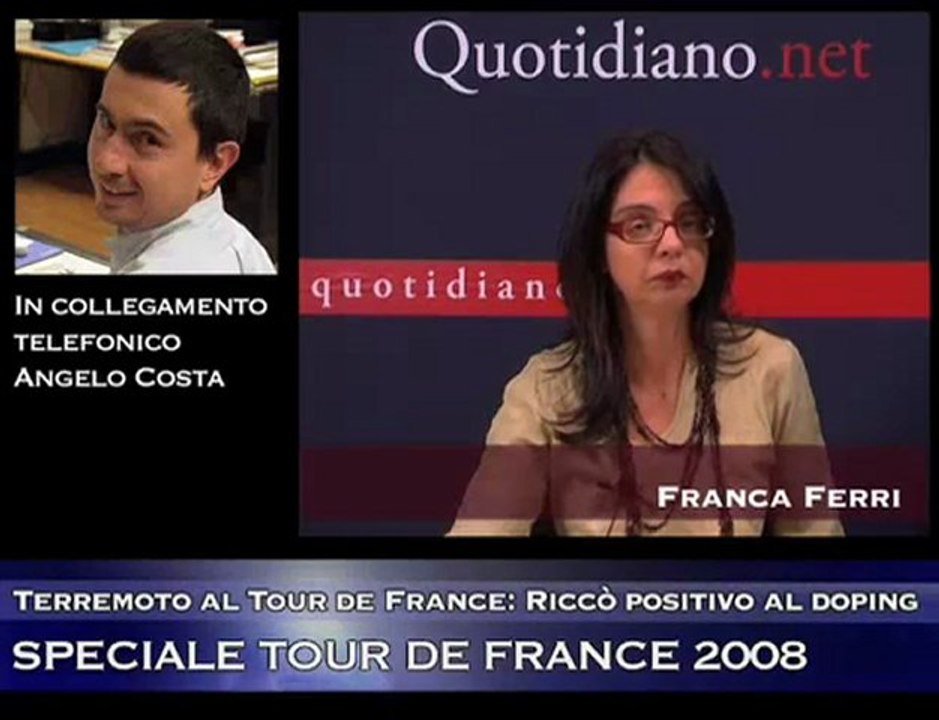 Terremoto al Tour de France: Riccò positivo al doping