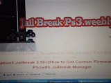 Latest  PS3 Jailbreak 3.56 Playstation3 Exploits