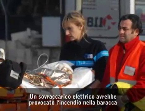 Tragedia nella baracca dei romeni, muore bimbo di 4 anni