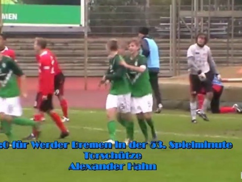 21. November 2010: U19  Werder Bremen - Union Berlin 3:2