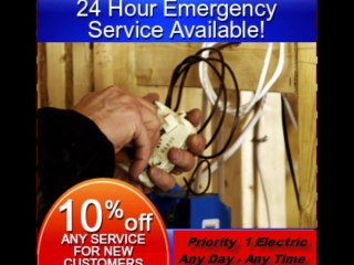 Priority 1 Electric 24hr service electrician Sacramento