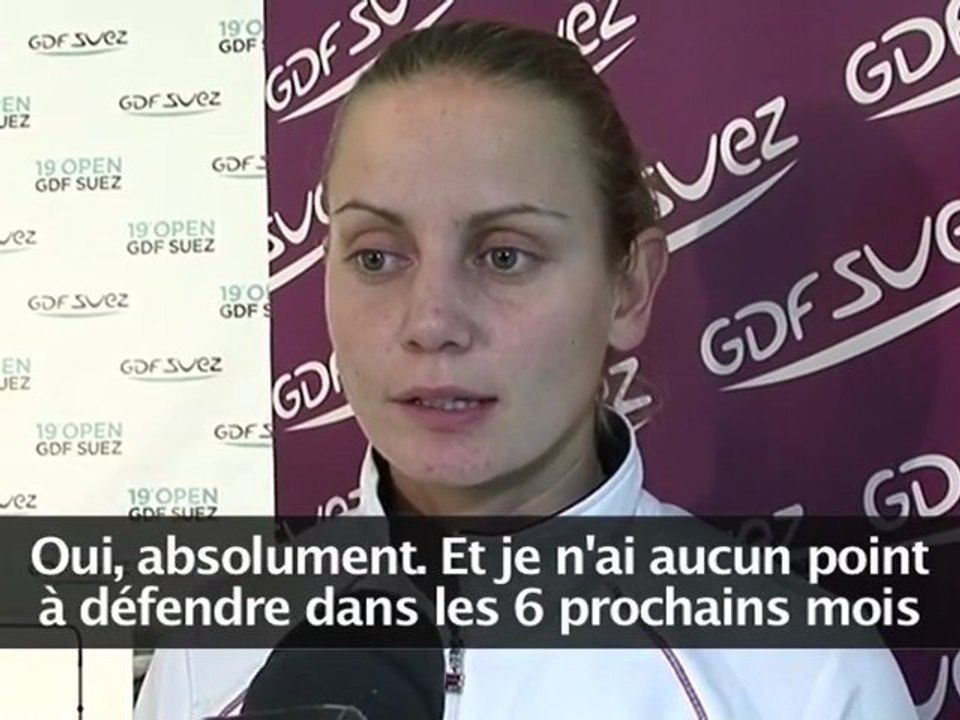 Jelena Dokic en quarts - Open GDF SUEZ