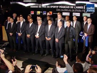 Remise du prix du sportif français de l'année 2010
