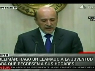 Suleimán: hago un llamado a la juventud para que regresen a sus hogares
