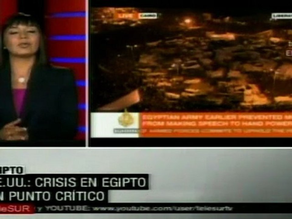 Confusión por declaraciones sobre supuesto debate para salida de Mubarak