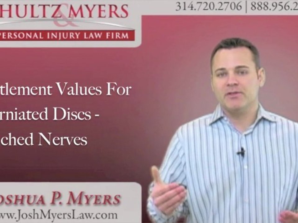 Settlement Value of a Herniated Disc or Bulging Disc