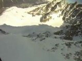 Crazy speedflying follow cam video Chamonix