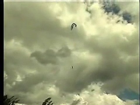 Extreme Kite Surfing