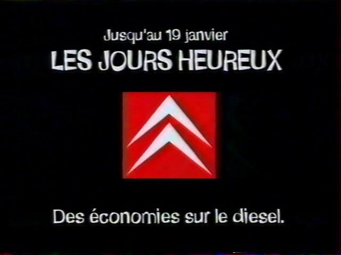 Publicité Citroën 1997