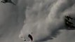 Matt Combs Ski BASE jump in Jackson Hole