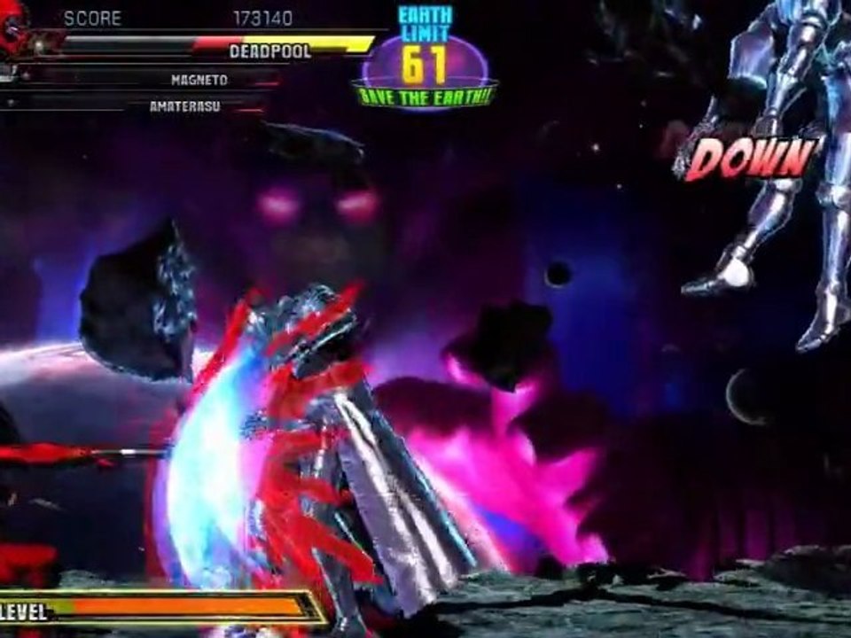 Marvel vs Capcom 3-Fate of Two Worlds-Galactus Fight Trailer