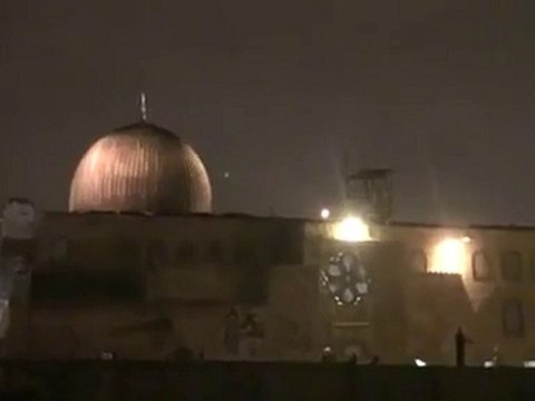 Palestine/Jerusalem : Prière Mosquée Al Aqsa
