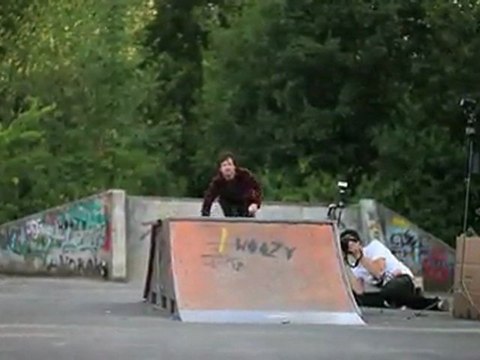 Stefan Lantschner woozy bmx ad for Props BMX Video Magazine