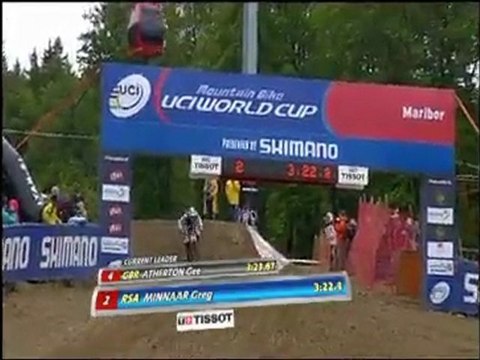 Rachel Atherton, Greg Minnaar win at Maribor Down Hill - 2010 UCI Mountain Bike World Cup