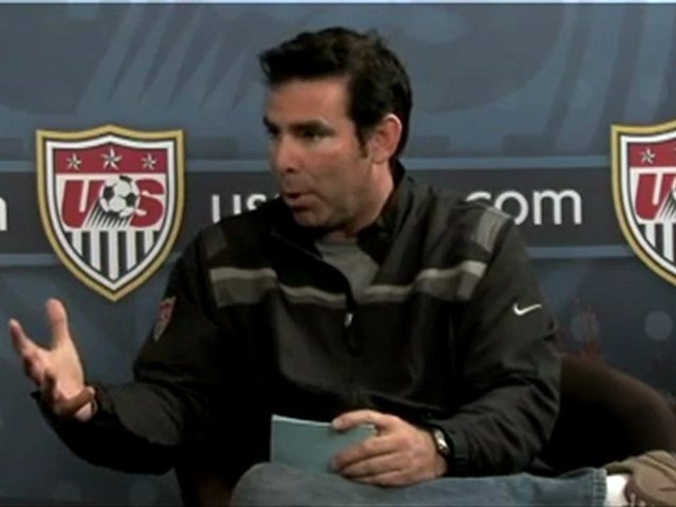 us men's national team Midfielder Michael Bradley - Michael Bradley interview Pt. 1