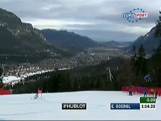 Görgl'ın iniş performansı