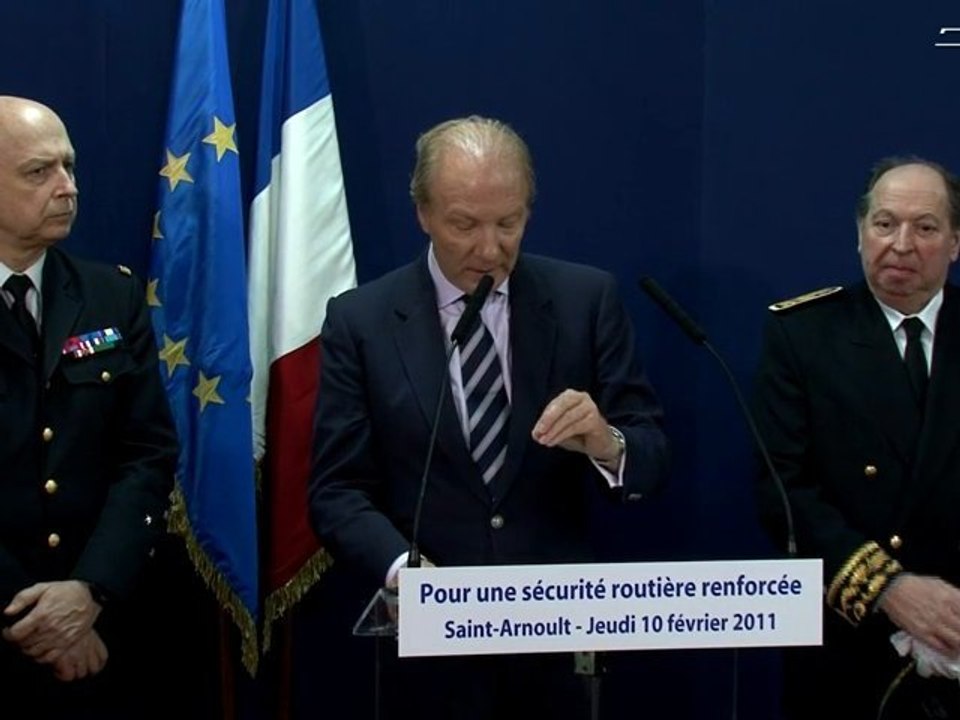 Plan d'action de lutte contre l'insécurité routière