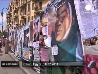 Egypte : hommage aux martyrs anti-Moubarak - no comment